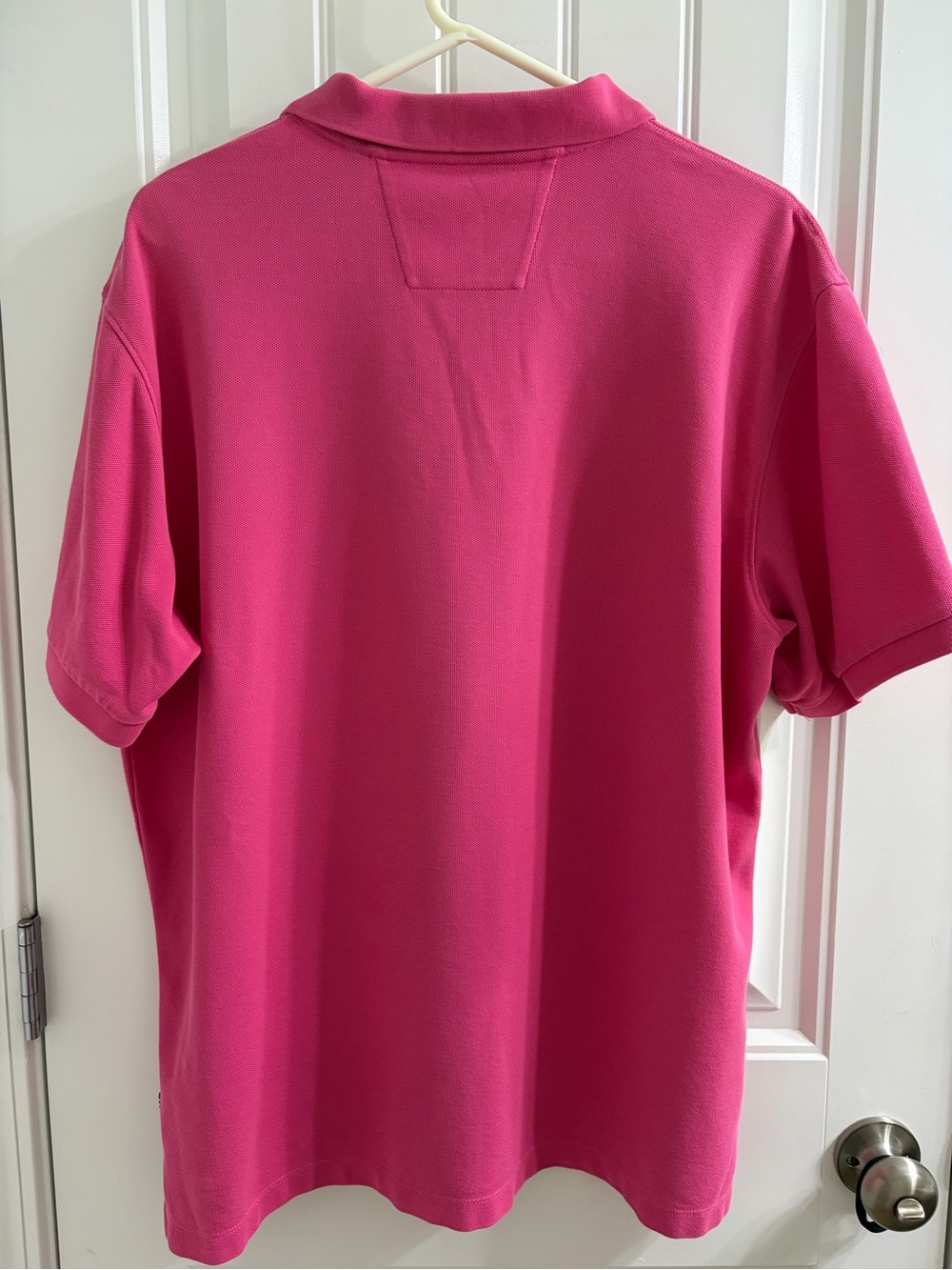 Nautica True Deck Men’s Hot Pink Short-Sleeve Pique Polo XL Preppy Coastal - Picture 5 of 8